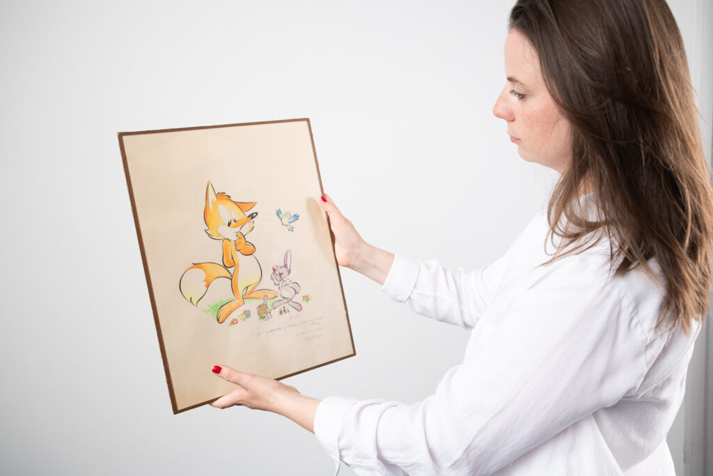 Expertise d'un dessin par NEO Enchères