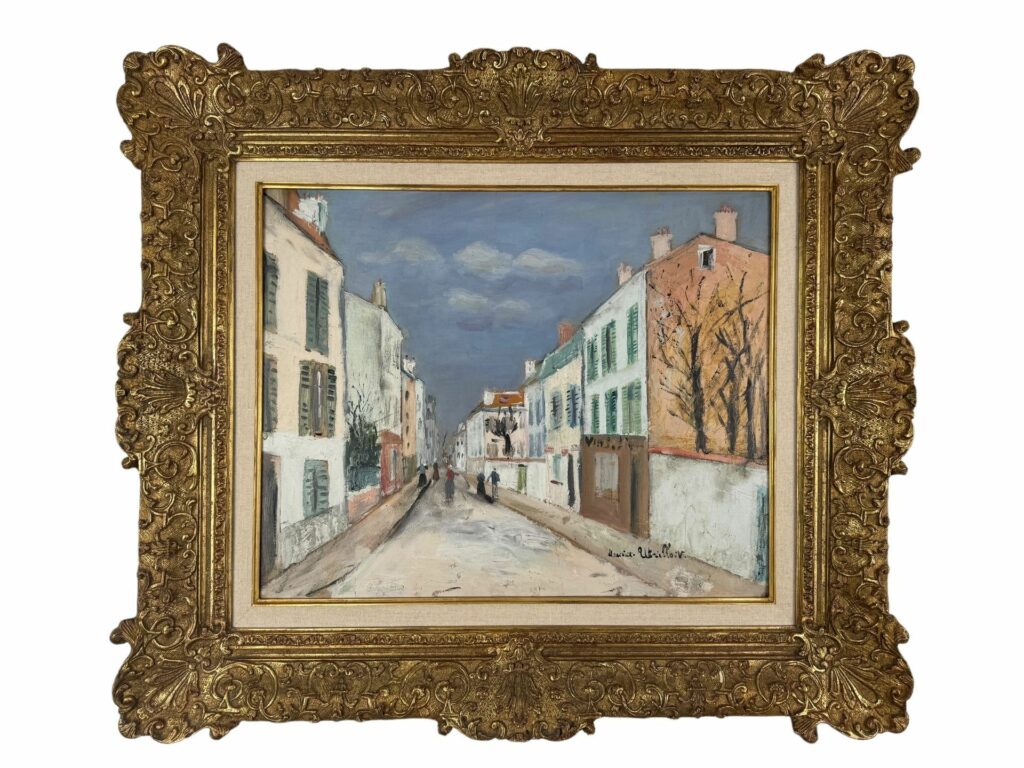 Maurice UTRILLO (1883-1955), Rue à Montmartre, vers 1912. Estimation 50 000 / 100 000€