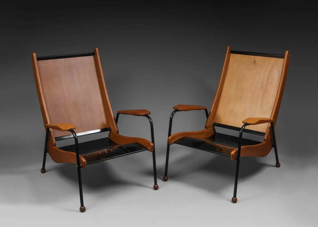 fauteuils de repos Jean Prouvé
