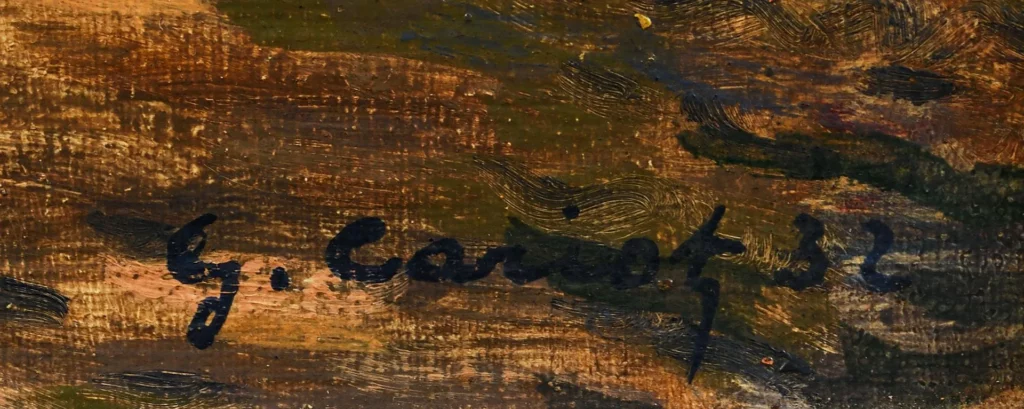 Signature Gustave Cariot